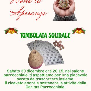 TOMBOLATA SOLIDALE 2023