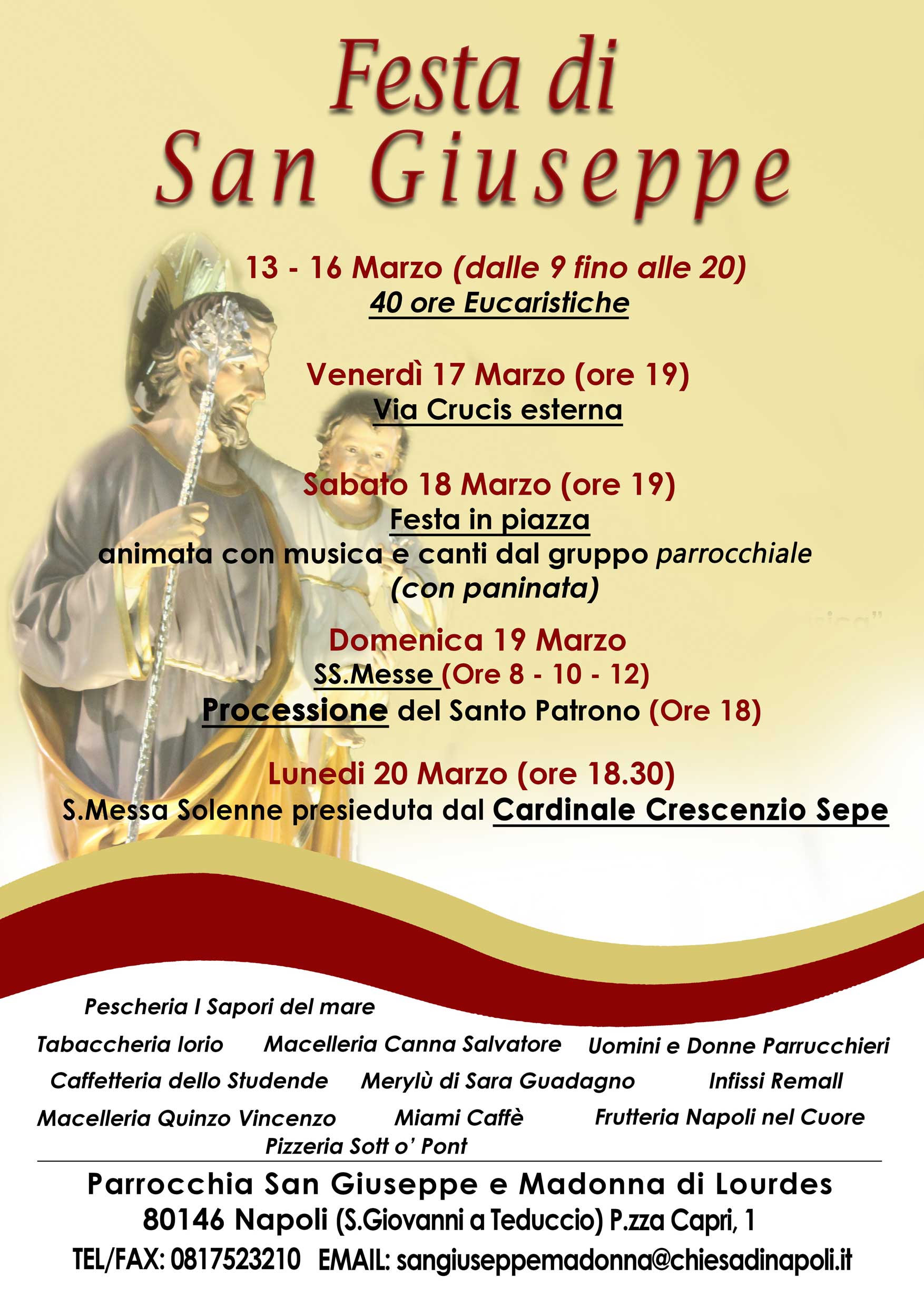 Festa patronale san Giuseppe 2017